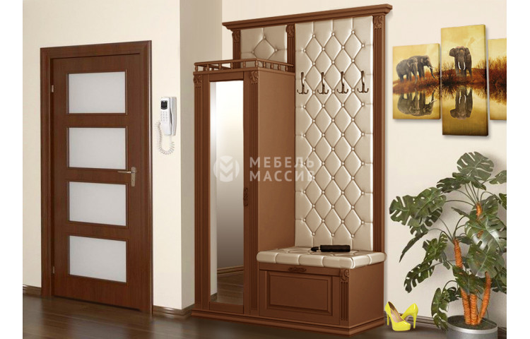 Прихожая с открытой вешалкой и зеркалом 2 из серии Тунис